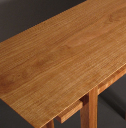 A narrow table for your end table or accent table, our Classic Table is available in solid cherry